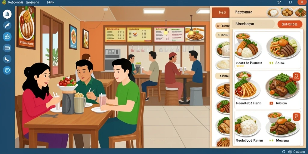 Ilustrasi interaksi komunitas dalam NABOB77.