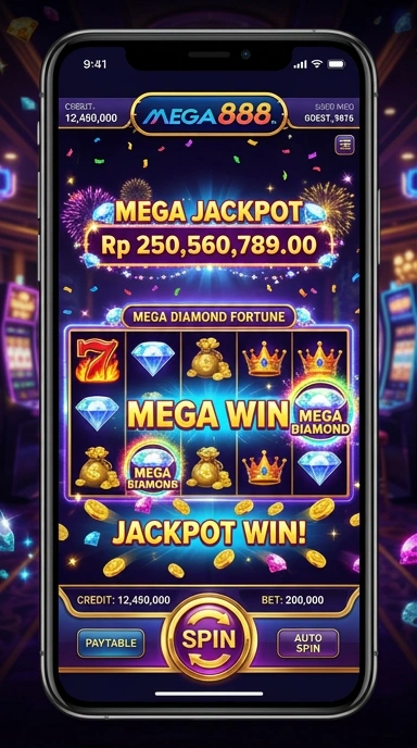 mega888 — layar beranda